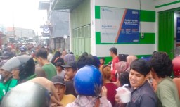 Wujudkan Ramadan Berkah, BRI Link BO Kapas Krampung  Bagi Takjil dan Buka Bersama
