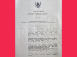 Pemecatan Sepihak Perangkat Desa Tobai Timur Sampang Diduga Sarat Kepentingan, Camat dan PJ Kades Akan Diperkarakan