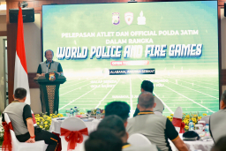 24 Atlet Polda Jatim Dikirim ke Ajang Internasional di AS, Kapolda: Bawa Nama Baik Polri!