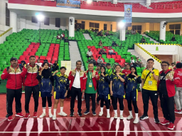 Dukung Langsung di Lokasi, Bupati Bangkalan Suntik Semangat Atlet di Porprov Jatim IX