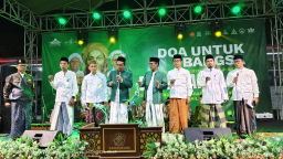 Grand Opening Lailatul Ijtima’ Qubro dan Doa untuk Bangsa, MWC NU Sokobanah Sampang Hidupkan Spirit Satu Abad NU