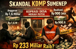 Sorotan Publik Menguat, Program Koperasi Desa Merah Putih di Sumenep Diduga Sisakan Selisih Anggaran Ratusan Miliar