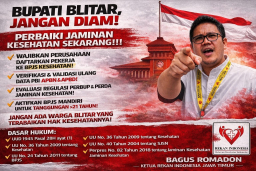 Desak Bupati Blitar, Rekan Indonesia Jatim Soroti Amburadulnya Jaminan Kesehatan Warga