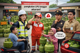 Beberapa Pangkalan Nakal di Sampang Langgar Aturan , Harga LPG 3 Kg Dipaksa Kembali ke HET