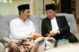 Jelang Muktamar ke-35 NU, KH Imam Jazuli dan Menag Nasaruddin Umar Bahas Arah Kepemimpinan dan Masa Depan Nahdliyin