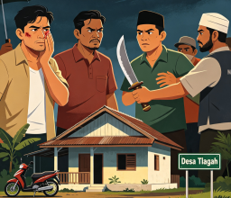 Dipukul Dan diduga Dianiaya , Diancam Disembelih dan Ditembak, Warga banyuatea Sampang Lapor Polisi