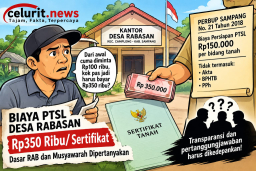 Biaya PTSL Desa Rabasan Sampang Rp350 Ribu per Sertifikat, Dasar RAB dan Musyawarah Dipertanyakan