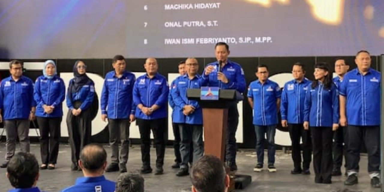 AHY Susun Kepengurusan Baru Partai Demokrat Periode 2025-2030