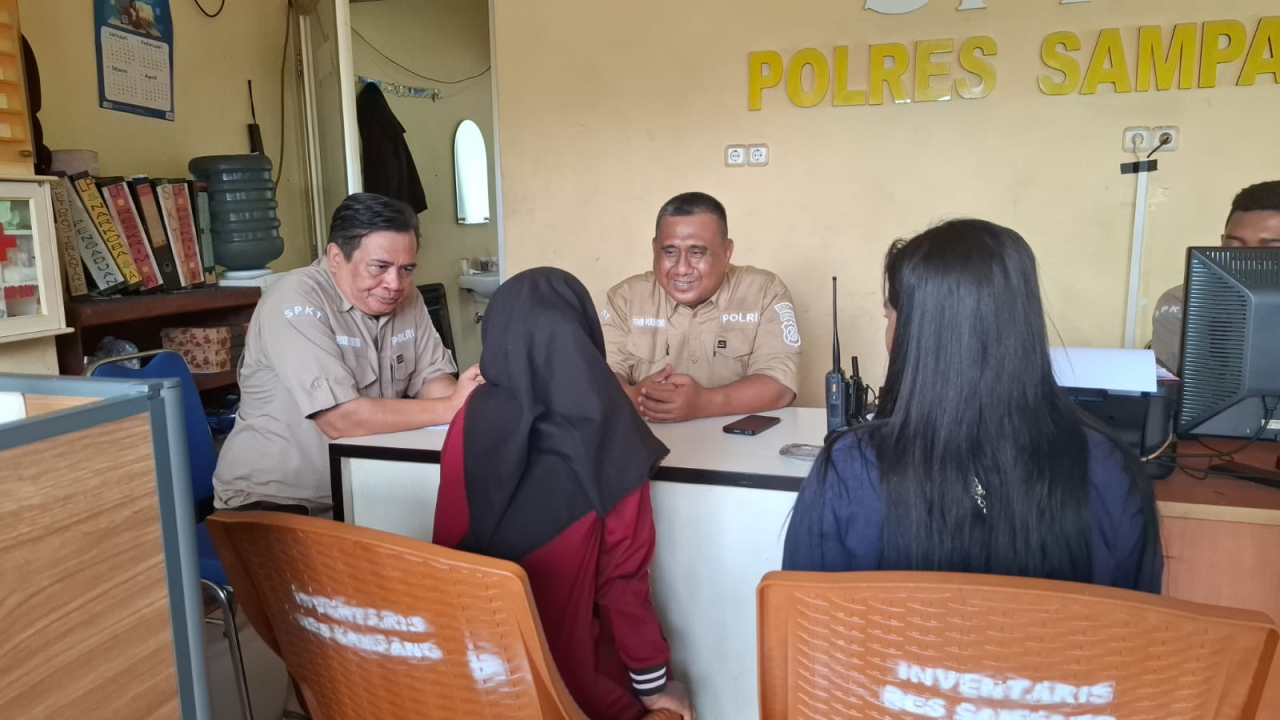 Anak Hilang Dua Pekan Ditemukan di Pulau Mandangin, SPKT Polres Sampang Bergerak Cepat