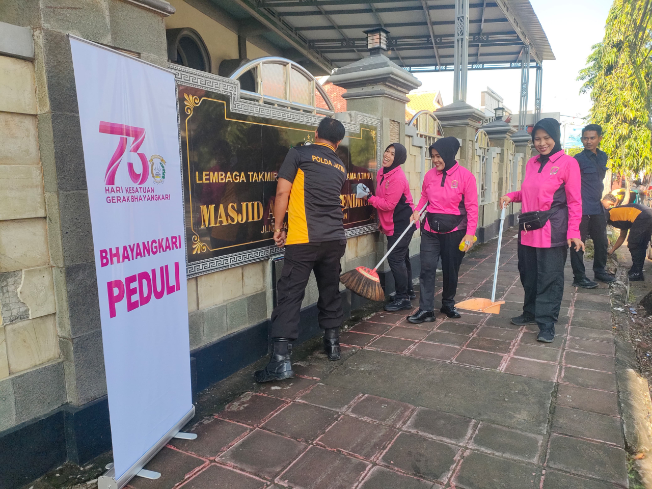 Bakti Religi Polres Pamekasan di 8 Rumah Ibadah, Wujud Sinergi Polri dan Masyarakat
