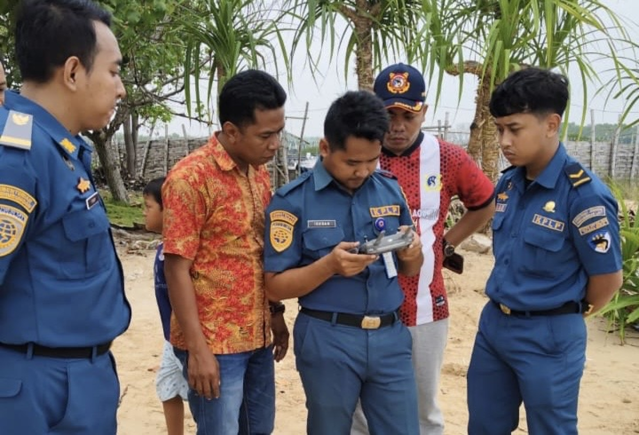 Munculnya Buaya, Wisata Pantai Lobuk Bangkalan Dijaga Ketat Syahbandar