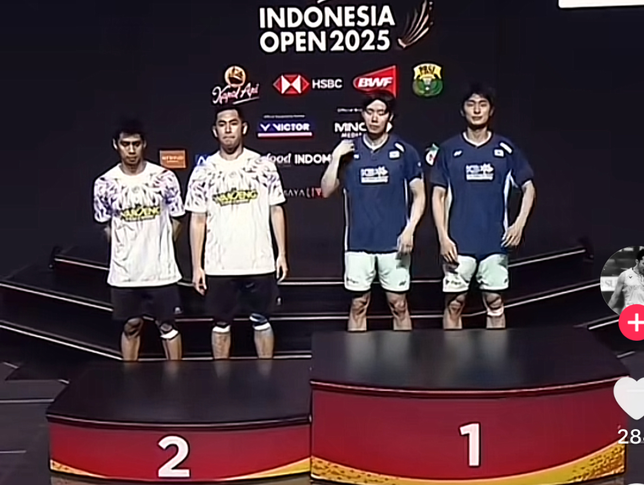 Indonesia Tanpa Gelar di Indonesia Open 2025, Sabar/Reza Kalah di Final