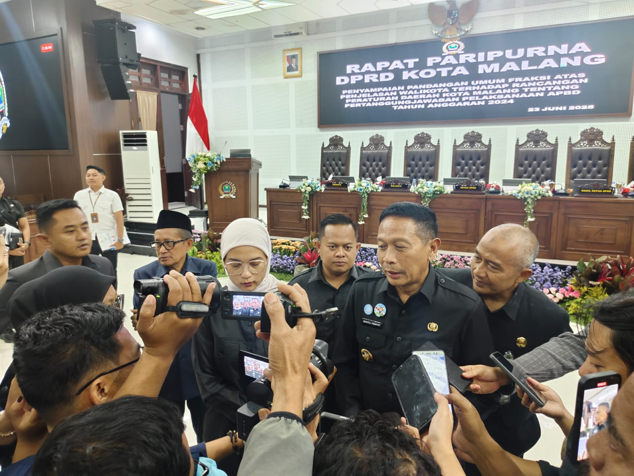 DPRD Kota Malang Soroti Realisasi APBD 2024, Wali Kota Siap Lakukan Evaluasi