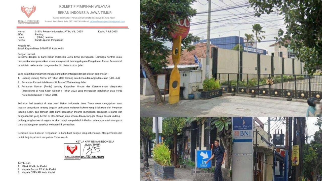 Ironi Penegakan Aturan di Kediri: Hotel yang Mengadu Cepat Dilayani, Pelanggarannya Sendiri Bertahun-tahun Dibiarkan
