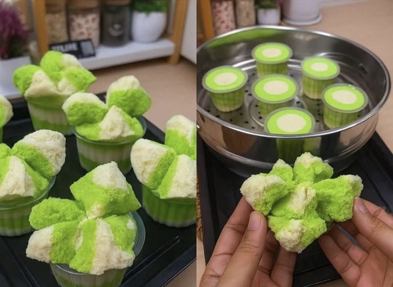 Bolu Kukus Mekar Pandan, Jajanan Rumahan yang Murah Meriah dan Selalu Bikin Nagih