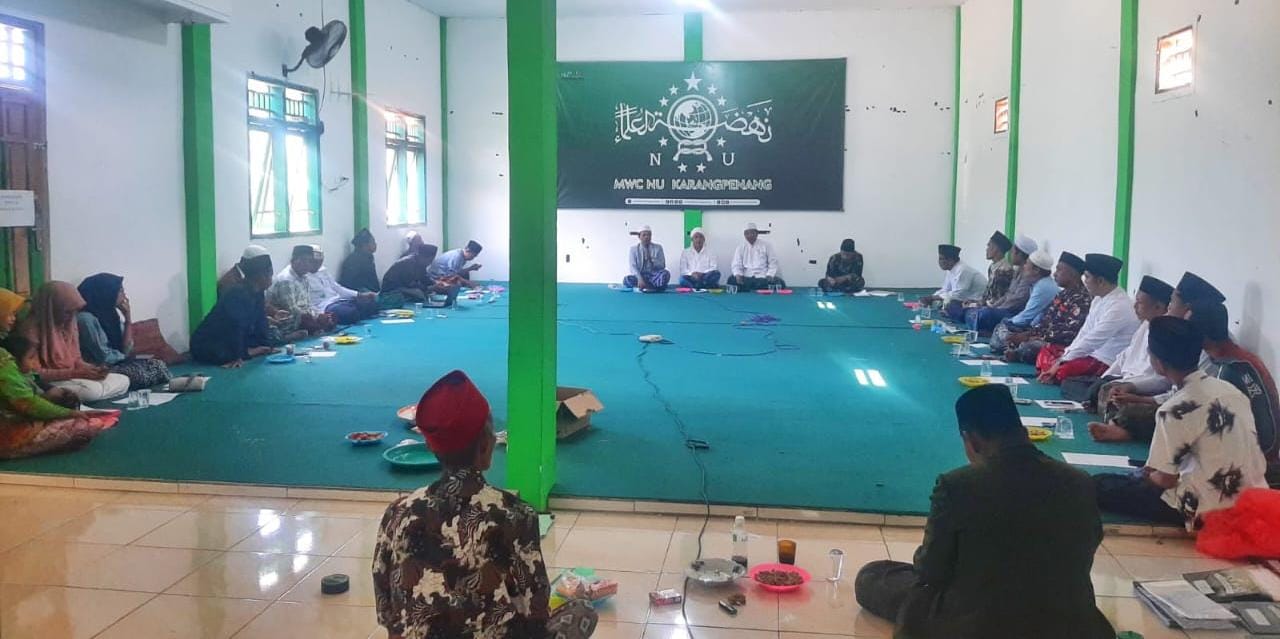 MWC NU Karangpenang Sampang Mantapkan Konsolidasi Jelang Pelantikan Pengurus Baru