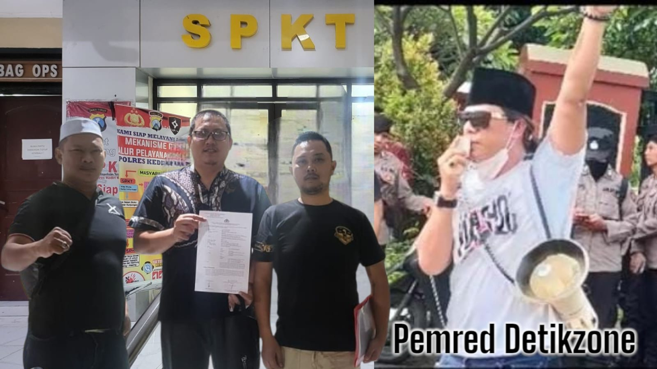Bongkar Dugaan Penipuan, Wartawan Malah Dilaporkan Oknom LSM di Kediri