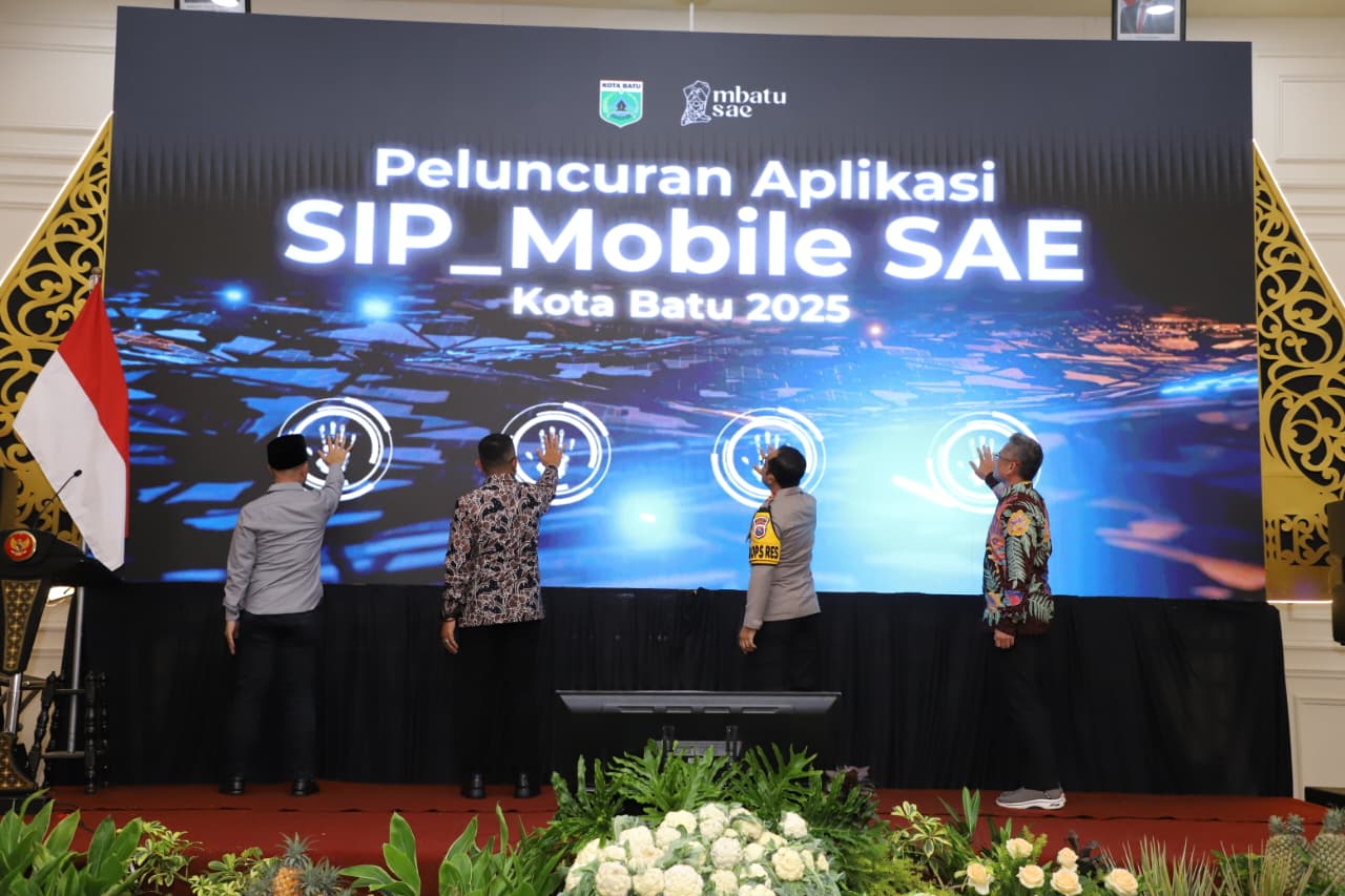 Penguatan Stakeholder dan Peluncuran SIP Mobile SAE, Wali Kota Batu Dorong Optimalisasi Pajak Daerah