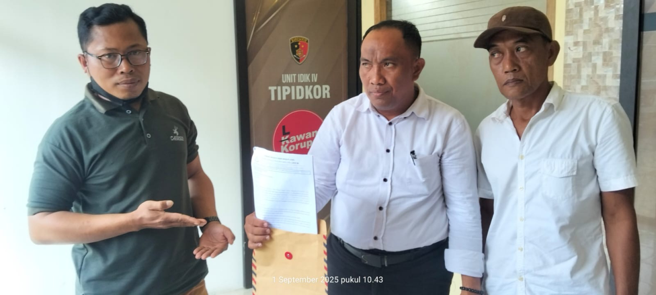 LSM AWPM Resmi Laporkan Dugaan Korupsi Dana Ganti Rugi Rumpon Nelayan Pasean ke Polres Pamekasan