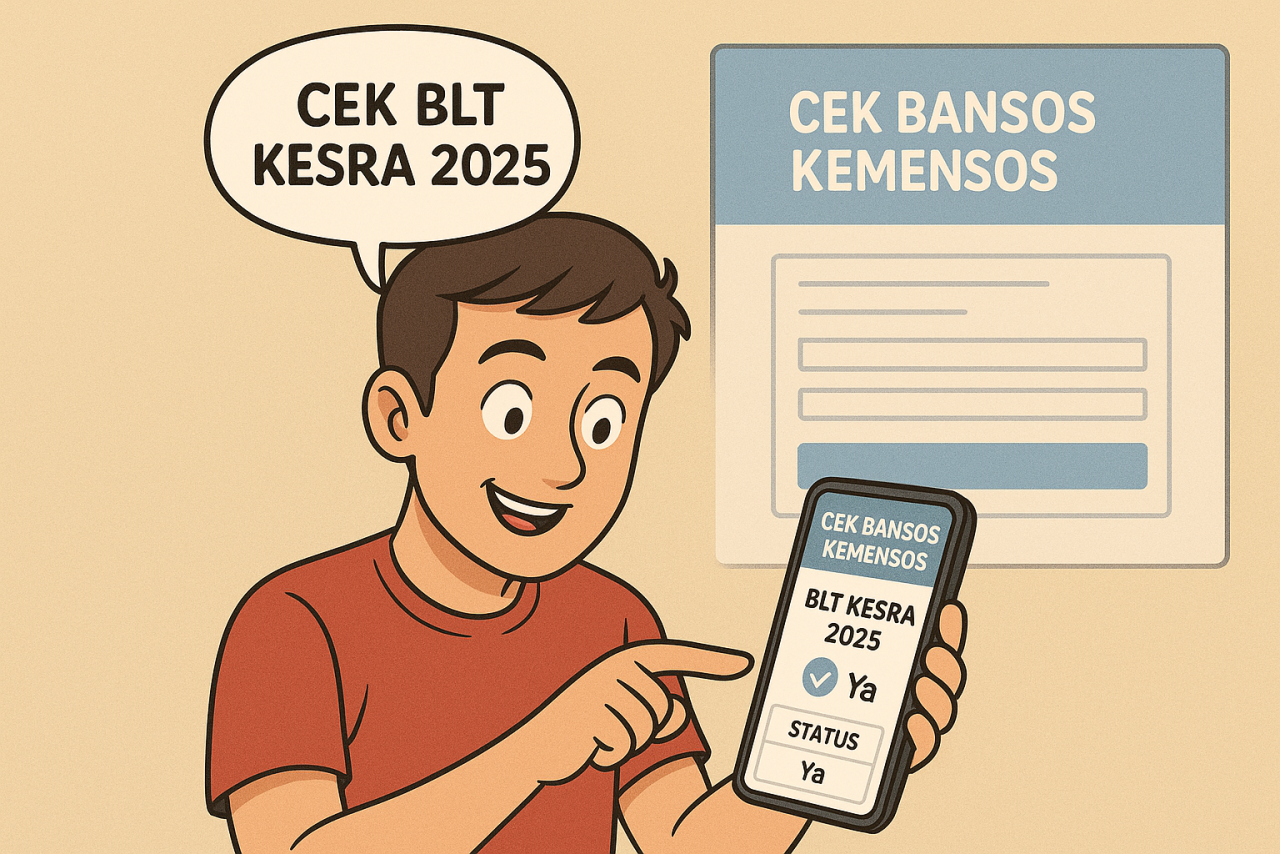 Cara Cek BLTS Kesra 2025 di Bansos Kemensos, Lengkap dengan Syarat dan Panduan