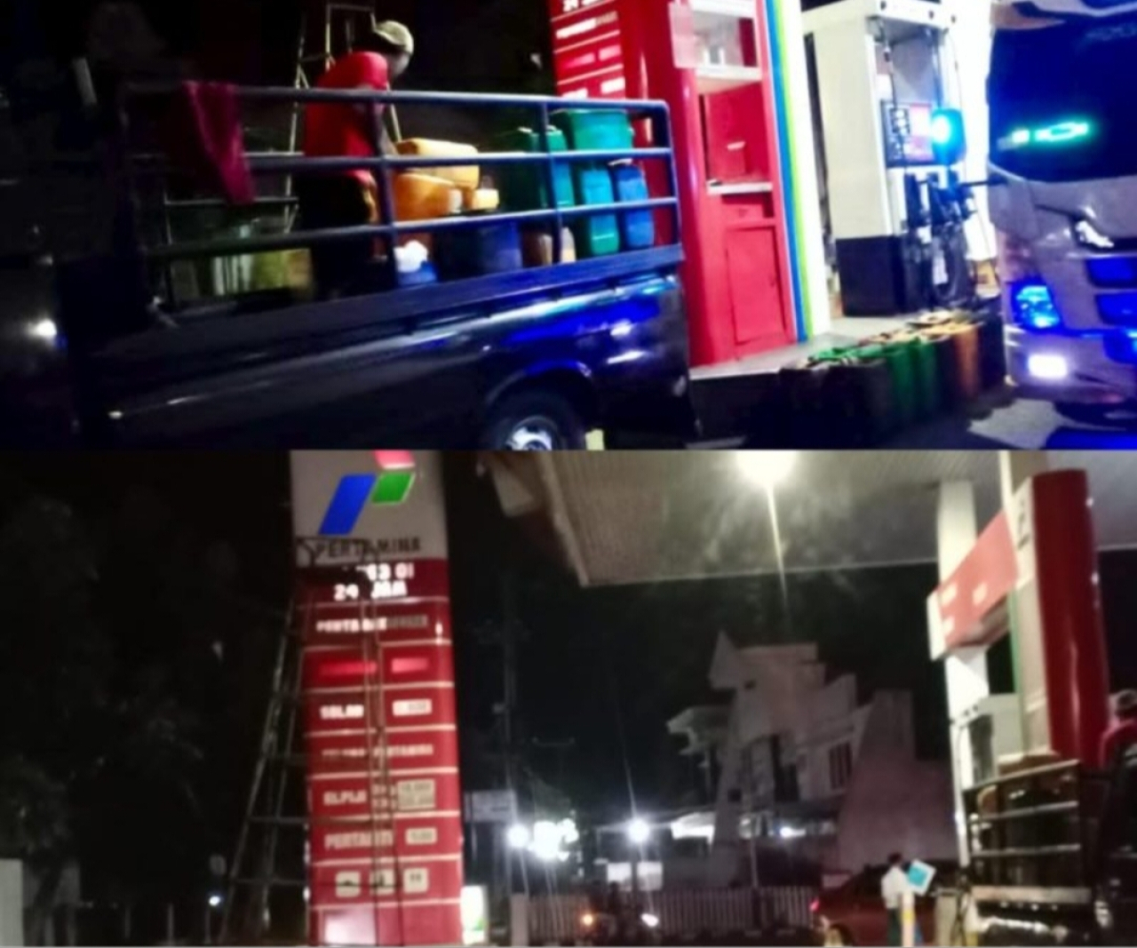 Solar Rakyat Dijarah Terang-terangan, SPBU di Pamekasan Diduga Jadi Lumbung Mafia BBM Kirim Pasokan ke Surabaya