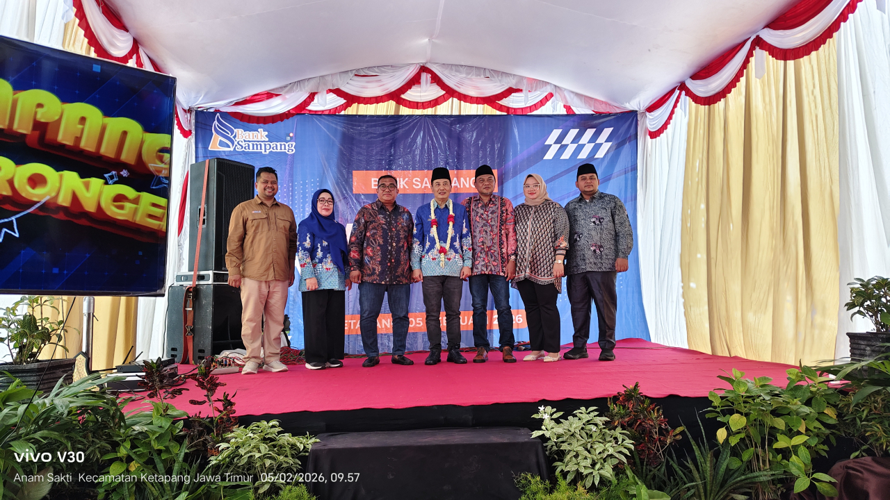 Grand Opening Kantor Kas Bank Sampang Ketapang, Sekda Resmikan Layanan ke-17