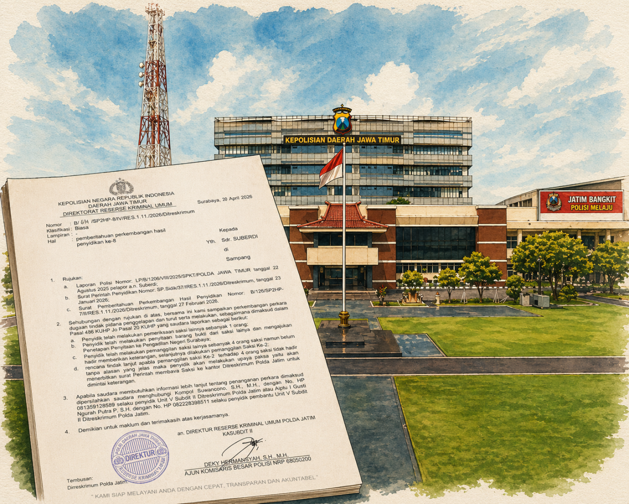 SP2HP ke-8 Terbit, Kasus Dugaan Penggelapan Dana Rumpon Nelayan Sampang Disorot: Penyidikan Dinilai Jalan di Tempat