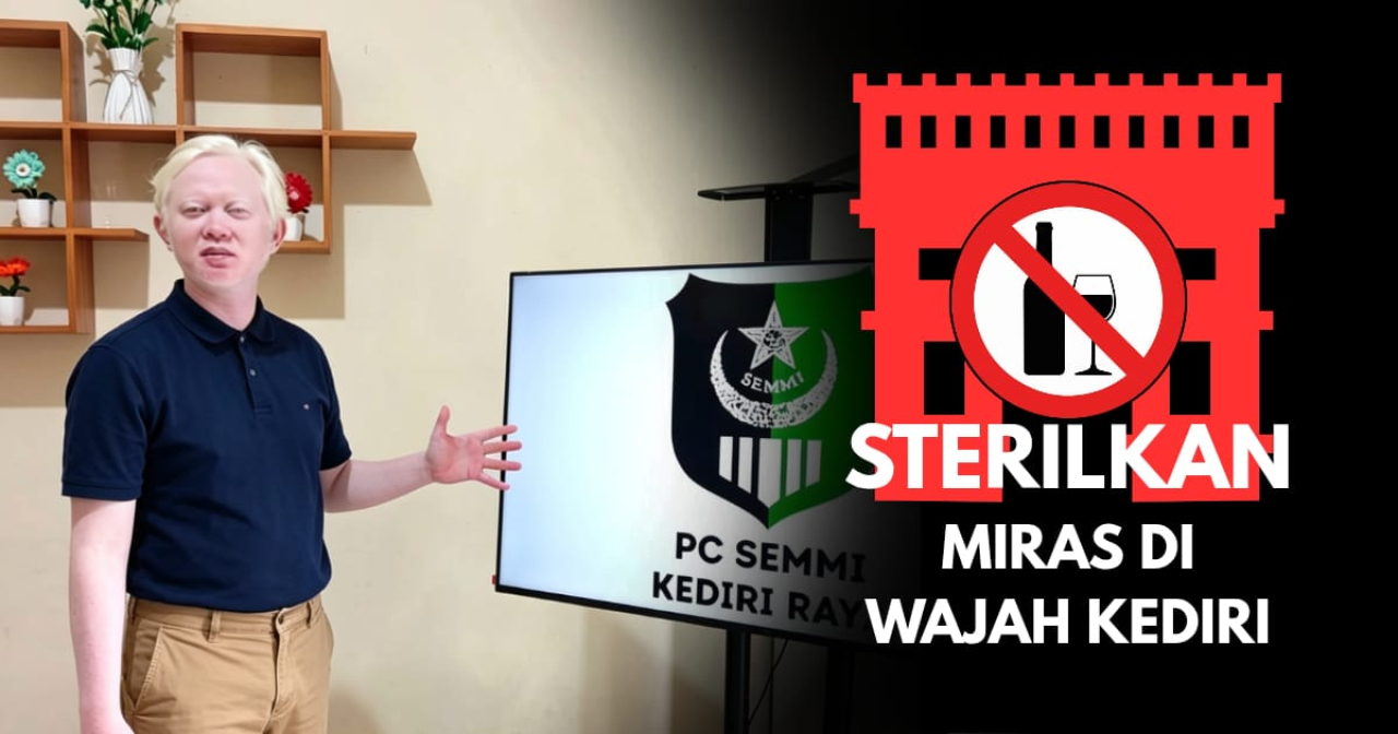 PC SEMMI Kediri Raya Soroti Keberadaan Tempat Penjualan Miras di Radius Dekat Monumen SLG